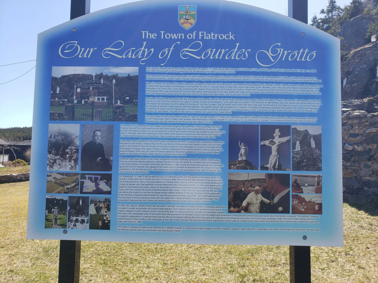 Flatrock Grotto Origin and History